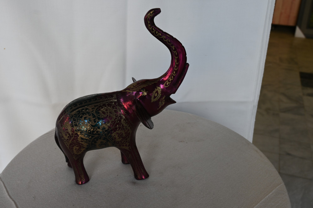 Brass Elephant  size  8x10"