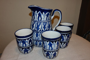 Jug set/water set with 6 glass
