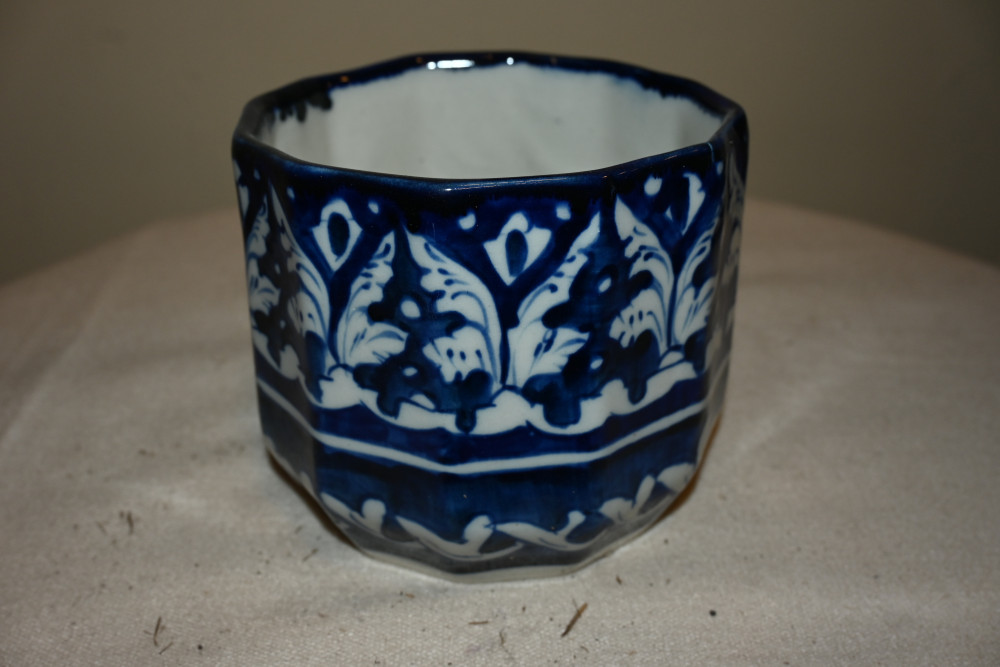 Gamla 4" Blue pottery  size 4"