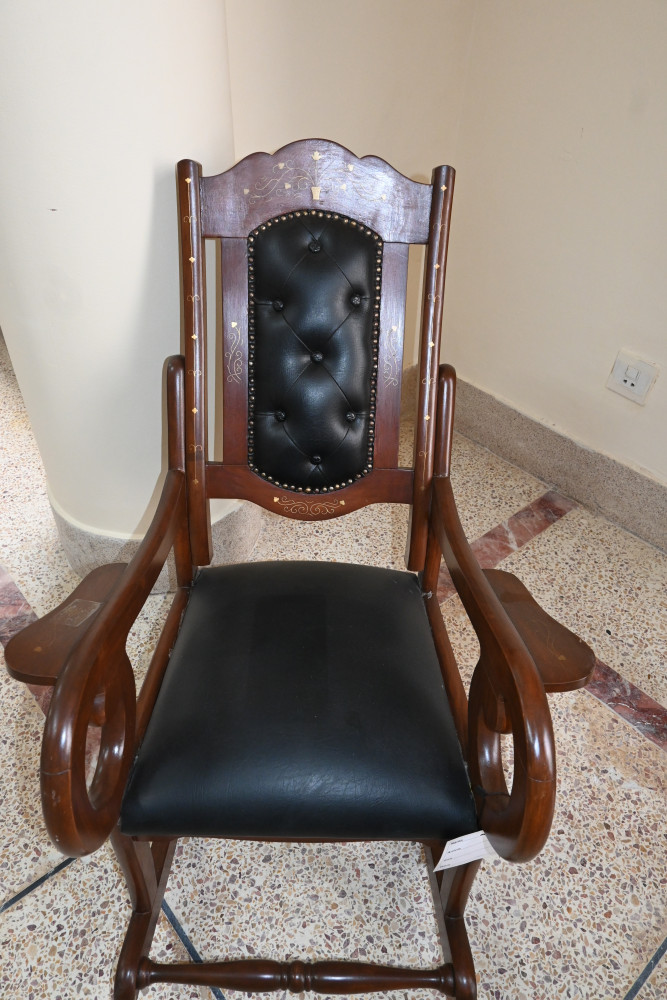 Rocking chair ,Made  by shesham Wood