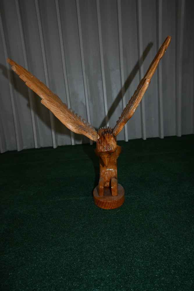 Wooden Eagle folding  deodar wood
