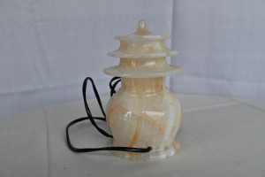 Onyx/Marble lamp  size 6"