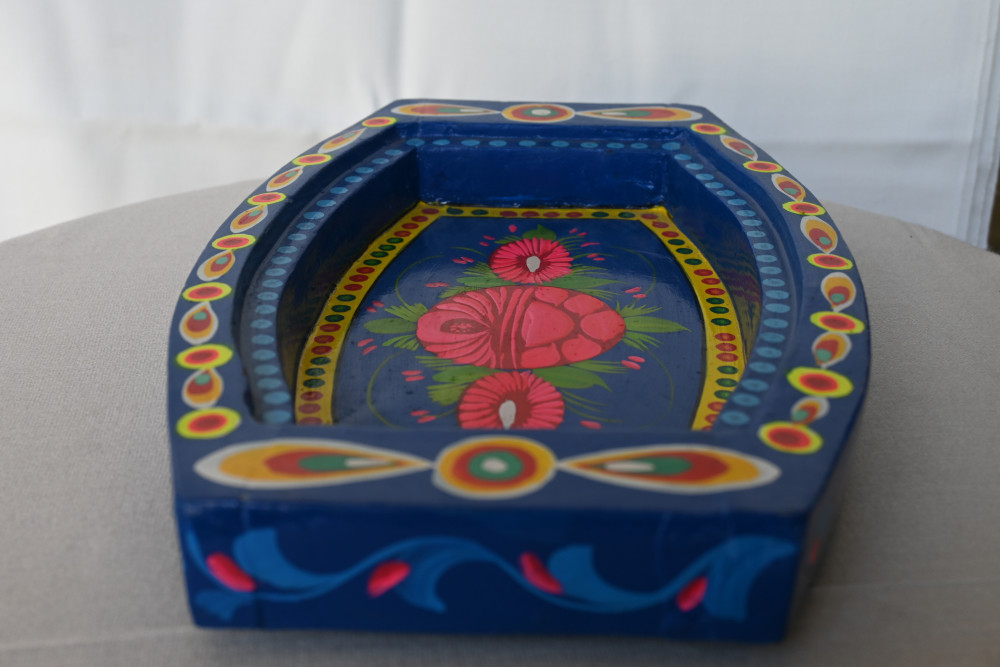 Wooden Tray- Truck Art- Boaty Tray- Kashti Tray