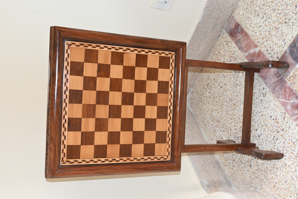 Wooden Chess Table- folding