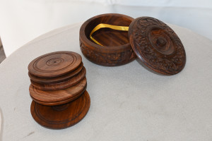 Wooden Coaster- Tea Coaster- Engraved